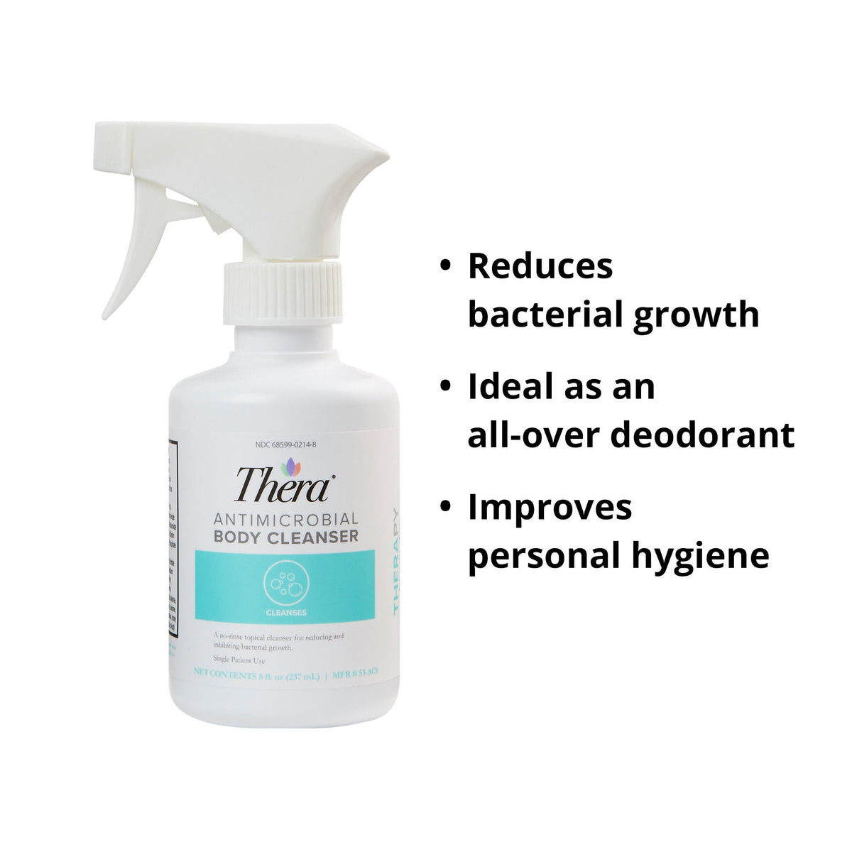 McKesson Thera® Antimicrobial Body Cleanser Spray