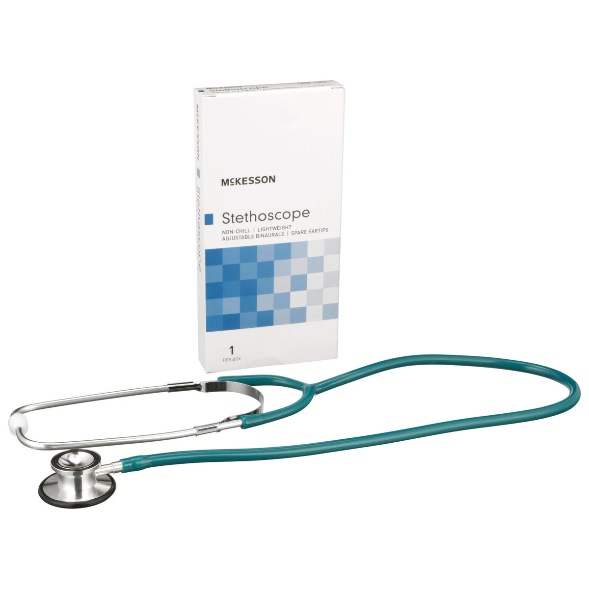 McKesson Classic Dual Head Stethoscope, Teal, EA/1