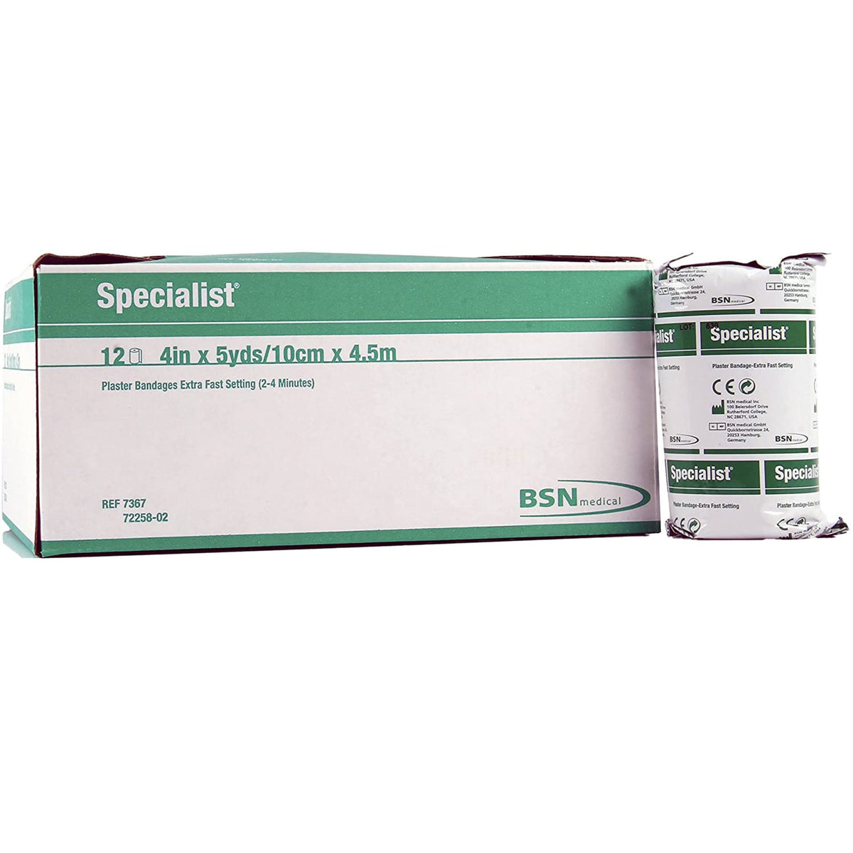 Specialist® Plaster Bandage, 4 Inch x 5 Yard, EA/1