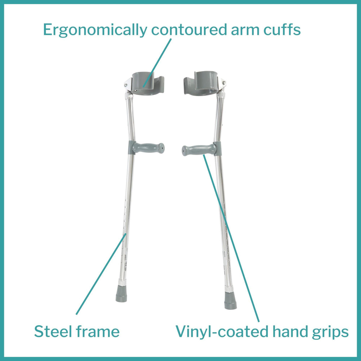 McKesson Forearm Crutch