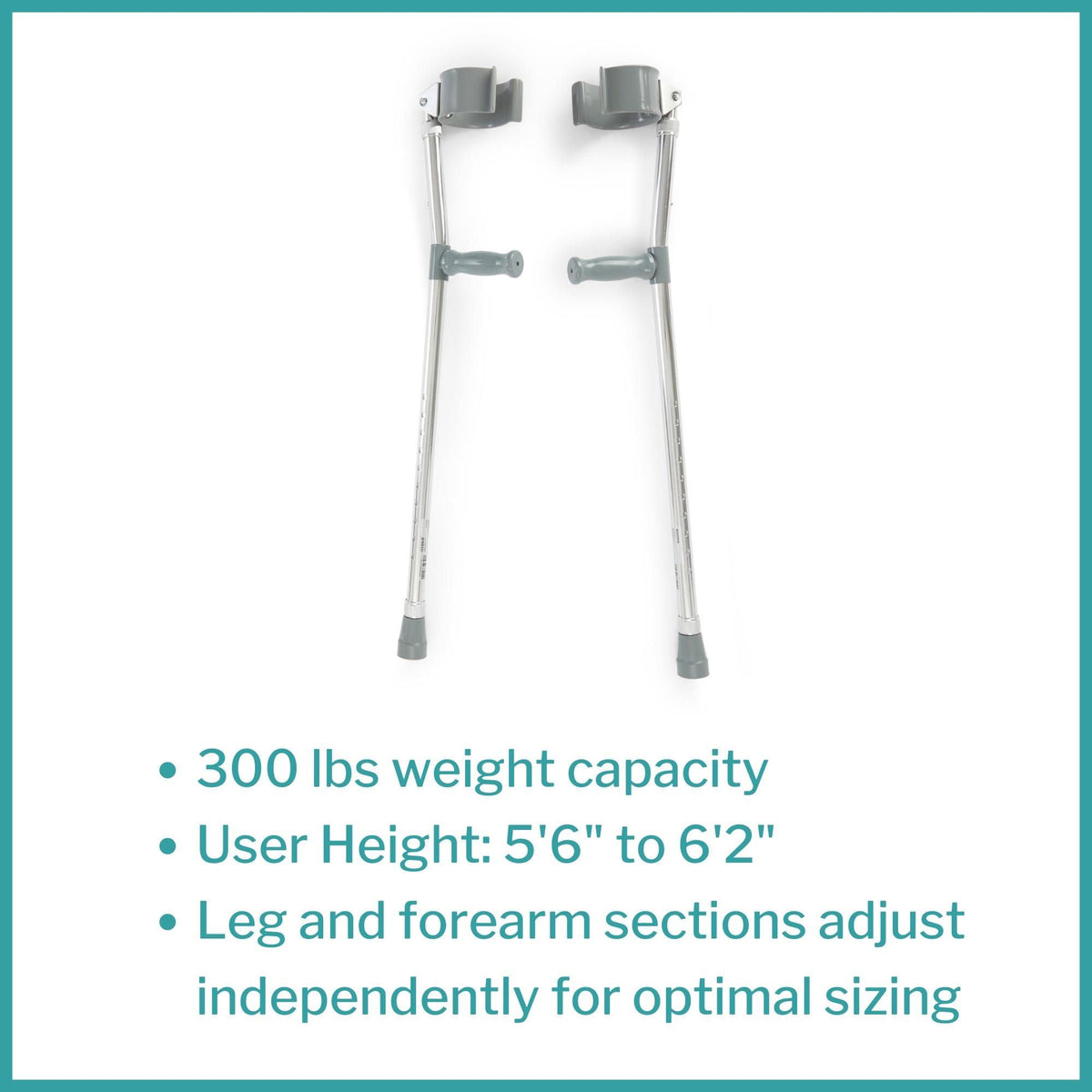 McKesson Forearm Crutch