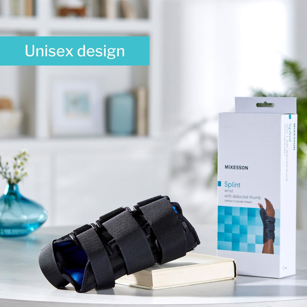 McKesson Left Wrist Splint with Abducted Thumb, Small