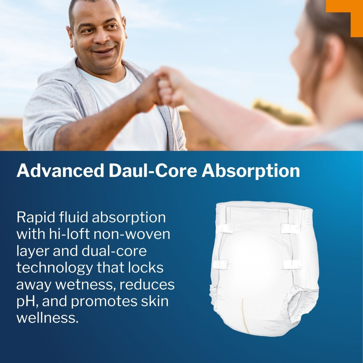 McKesson Super Moderate Absorbency Incontinence Briefs, Small