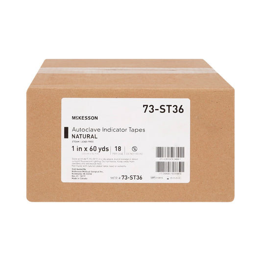 McKesson Steam Indicator Tape, 1 Inch x 60 Yard