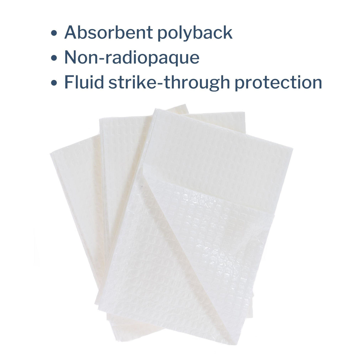 McKesson Nonsterile White Procedure Towels, 13 x 18 Inch