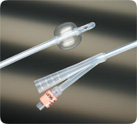 LUBRI-SIL 2-Way 100% Silicone Foley Catheter 18 Fr 5 cc