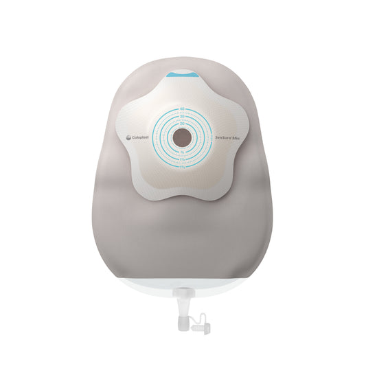 Sensura Mio Flip 1-Piece Urostomy Pouch, Convex, Maxi, Opaque, Pre-Cut 1"