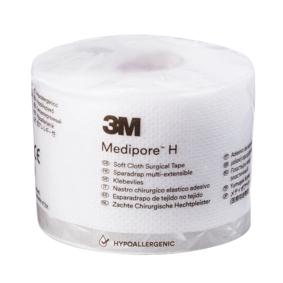 3M™ Medipore™ H Cloth Medical Tape, 2 Inch x 10 Yard, White, RL/1