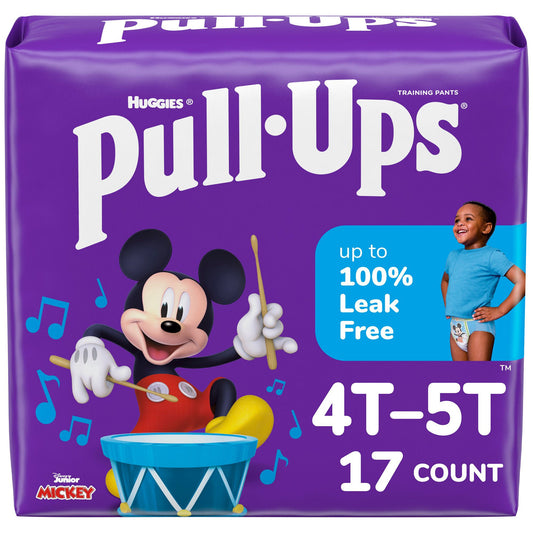 Huggies Pull-Ups® Learning Designs® for Boys Training Pants, 4T to 5T, PK/17