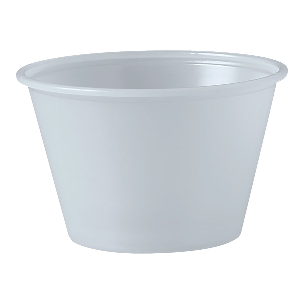 Solo® Polystyrene Soufflé Cup, 4 oz., SL/250