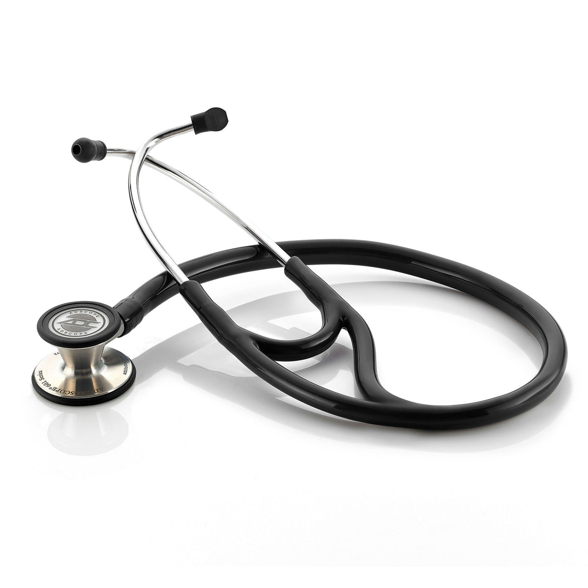 Adscope™ 601 Cardiology Stethoscope, Black Tubes, EA/1