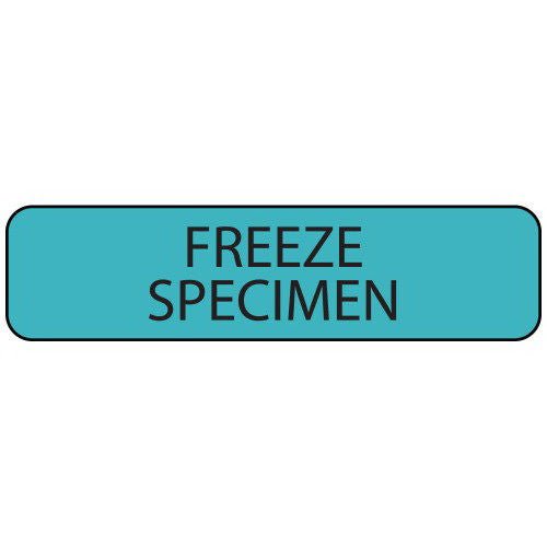 LABEL, FREEZE SPECIMEN BLU 1 1/4"X5/16" (760/RL), RL/1