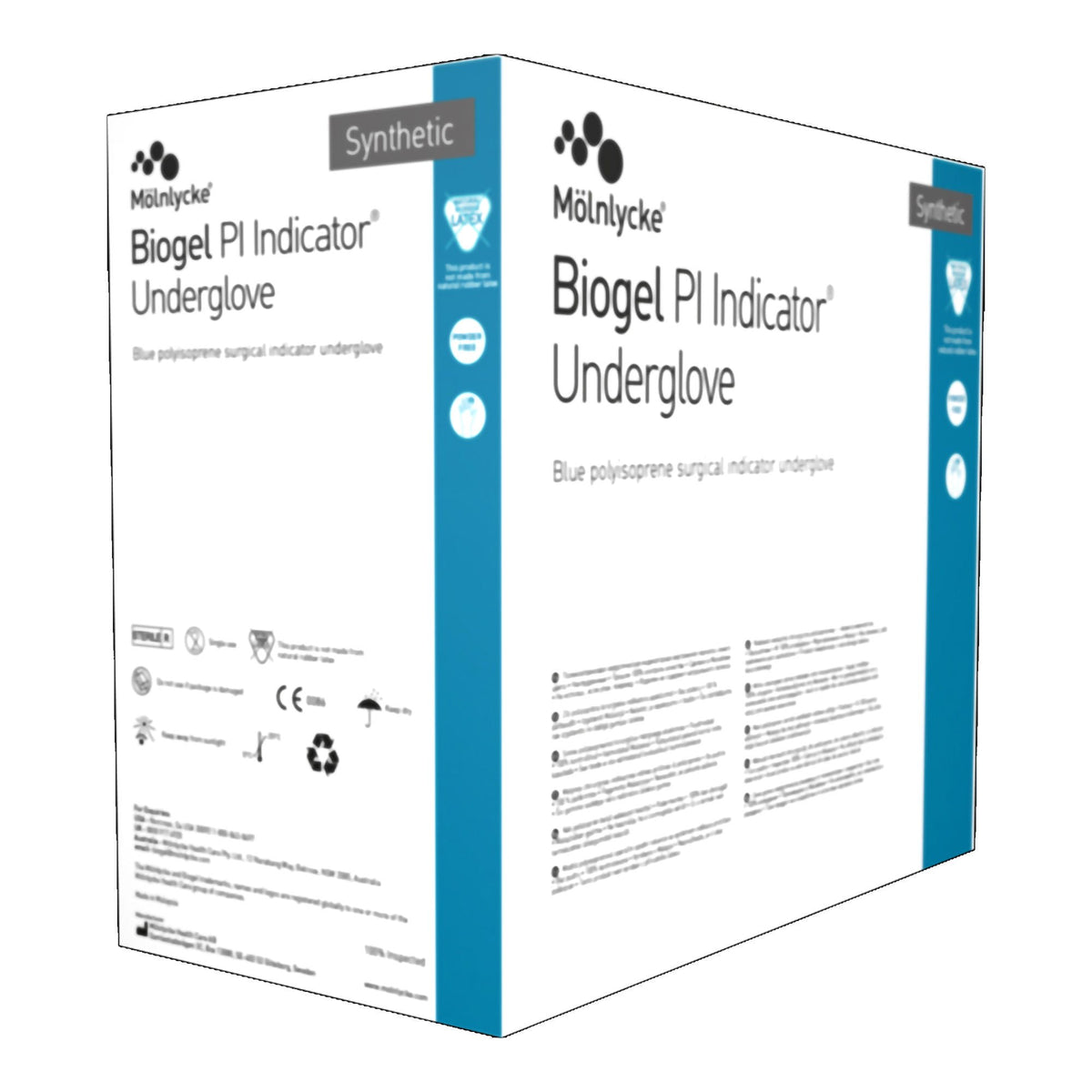 Biogel® PI Indicator Polyisoprene Surgical Underglove, Size 6.5, Blue