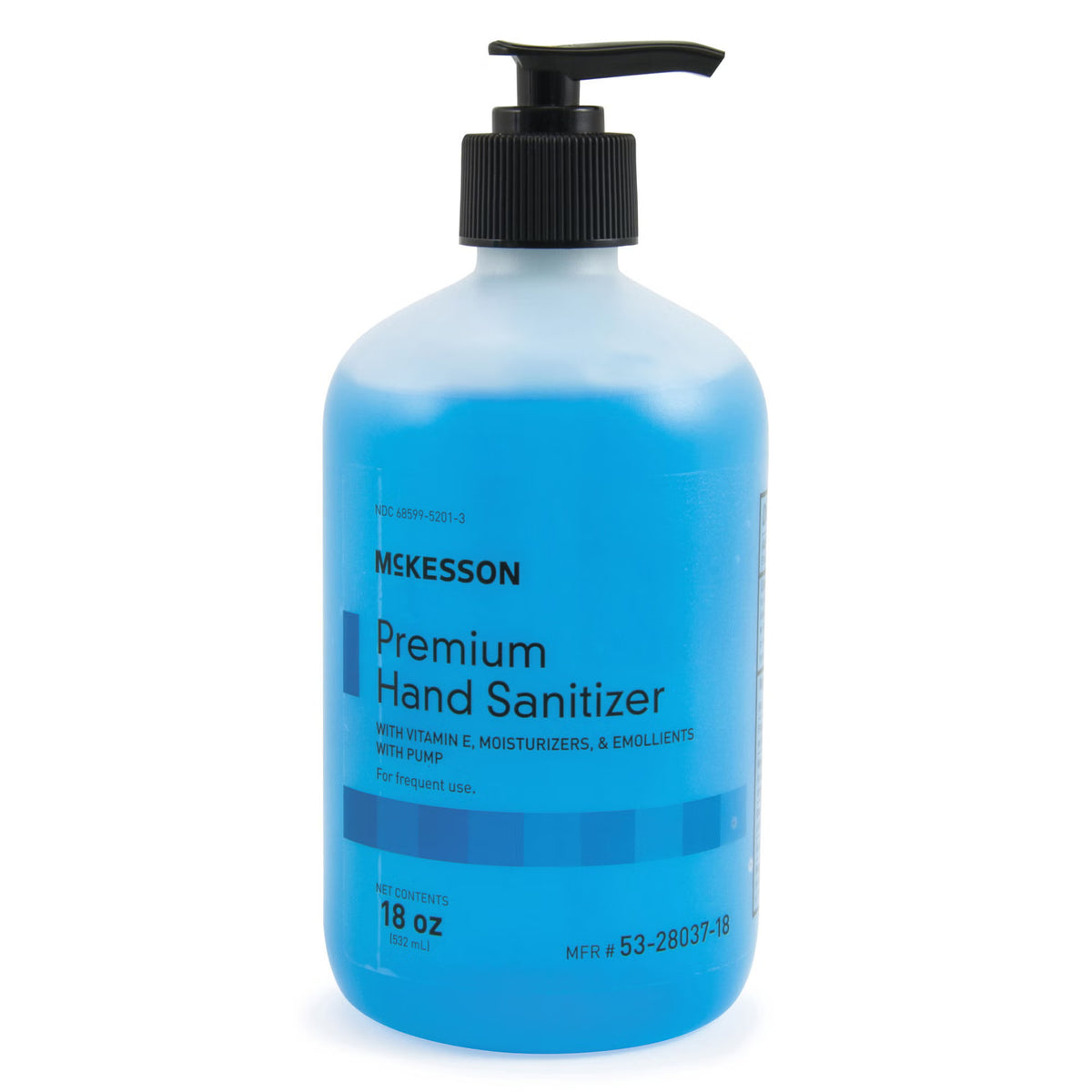 McKesson Premium Hand Sanitizer 70% Alcohol Gel, 18 oz Bottle, Summer Rain Scent, EA/1