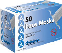 Procedure Pleated Face Mask with Ties, BX/50