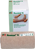 Rosidal K Short Stretch Bandage, 4" x 5.5 yds.