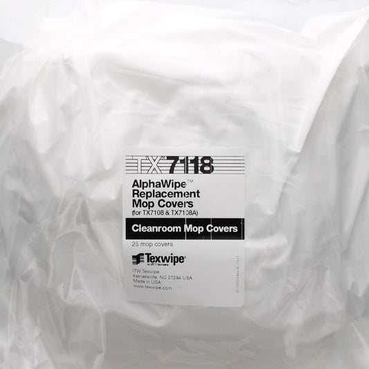Texwipe® AlphaMop™ Cleanroom Mop Head Cover / Pad Kit, BG/25