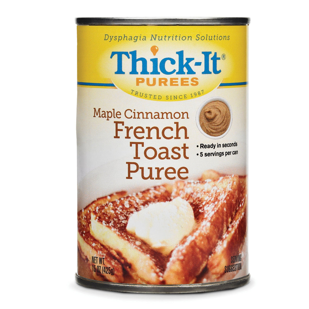 Thick-It® Maple Cinnamon French Toast Purée, 15 oz. Can, EA/1