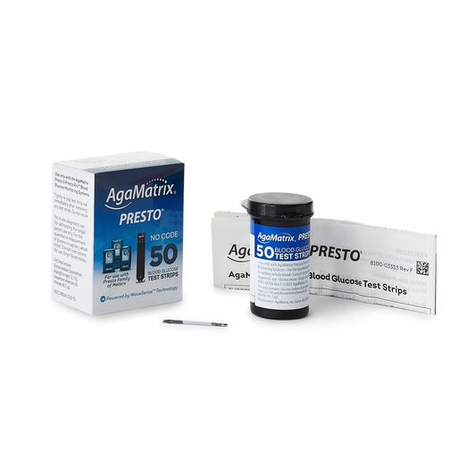 Wavesense® Presto® Blood Glucose Test Strips, BX/1