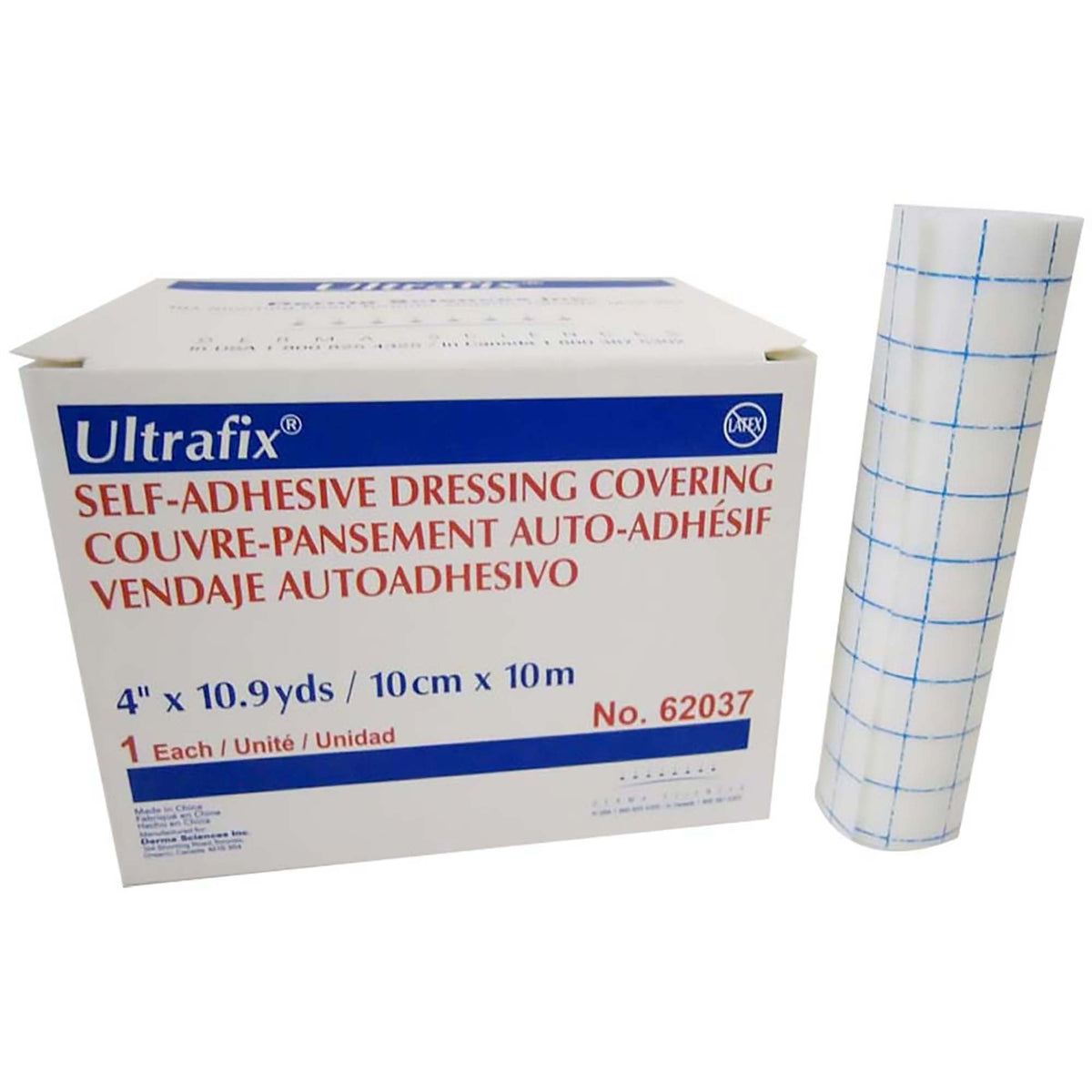 Ultrafix® Nonwoven Dressing Retention Tape, 4 Inch x 11 Yard, White