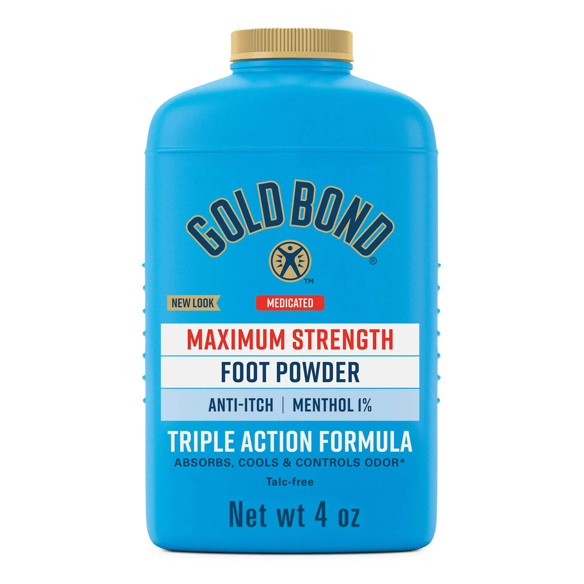 Gold Bond® Maximum Strength Medicated Foot Powder, 4 oz., EA/1