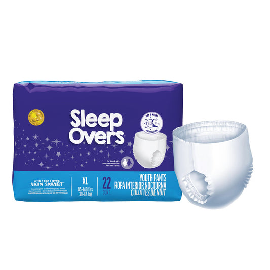 Cuties® Sleep Overs® Absorbent Underwear, Extra Large, CS/88