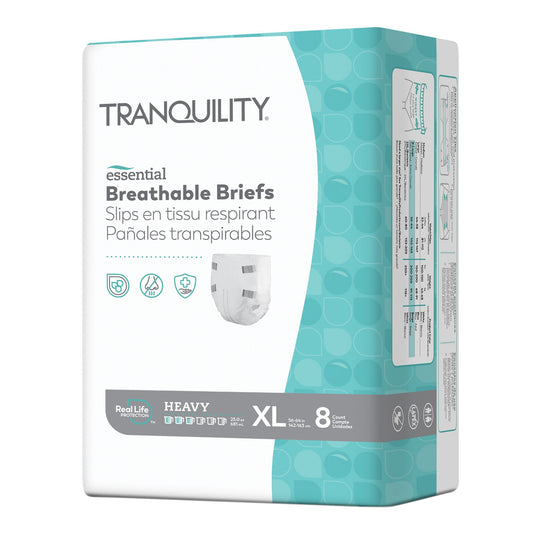 Tranquility® Essential Heavy Incontinence Brief, Extra Large, CS/64