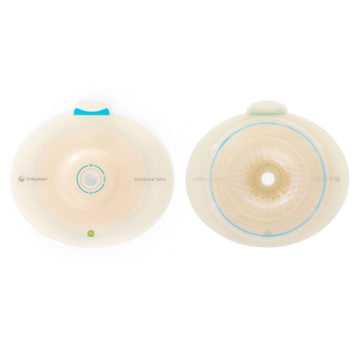 SenSura® Mio Flex Convex Light Ostomy Barrier, Trim to Fit 15 – 30 mm, Red Match, EA/1