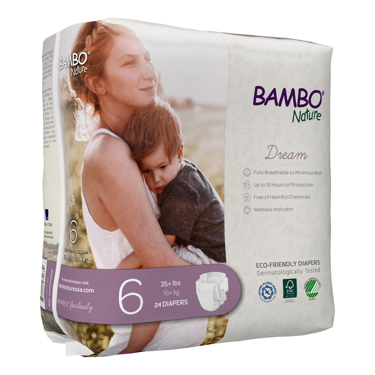 Bambo® Nature Diaper, Size 6