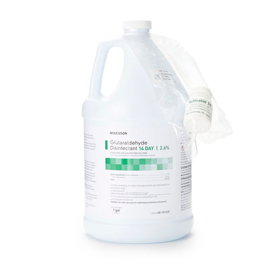 McKesson Glutaraldehyde High Level Disinfectant, 1-gallon Jug, CS/4