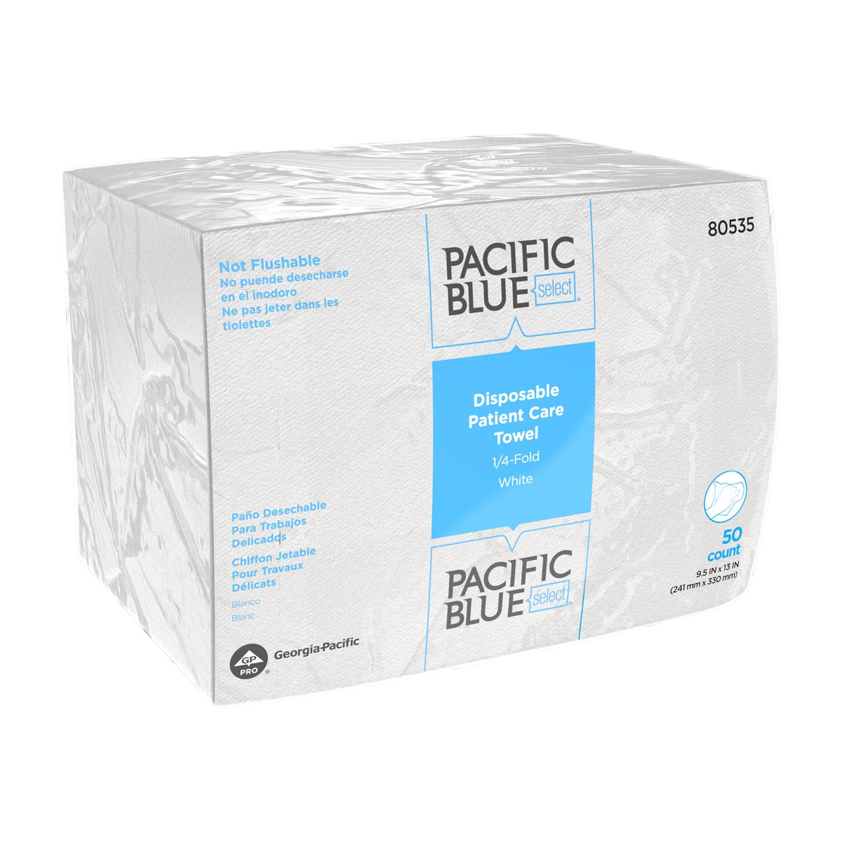 Pacific Blue Select® A400 Disposable Washcloths, BG/50