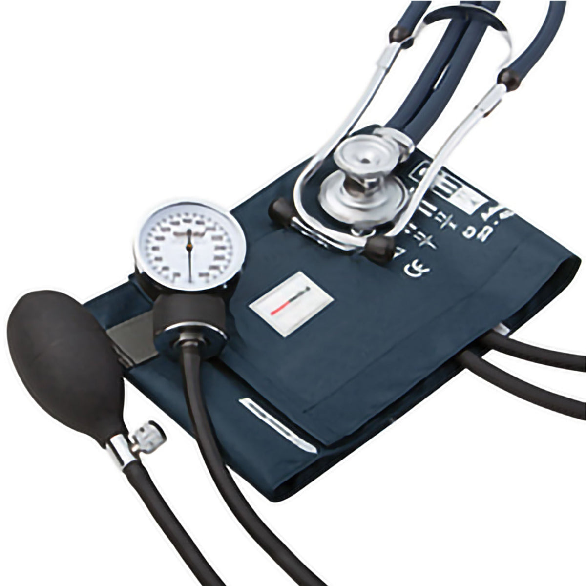 McKesson Aneroid Sphygmomanometer/Sprague Combo Kit, 23 – 33 cm Cuff, Dark Blue, EA/1