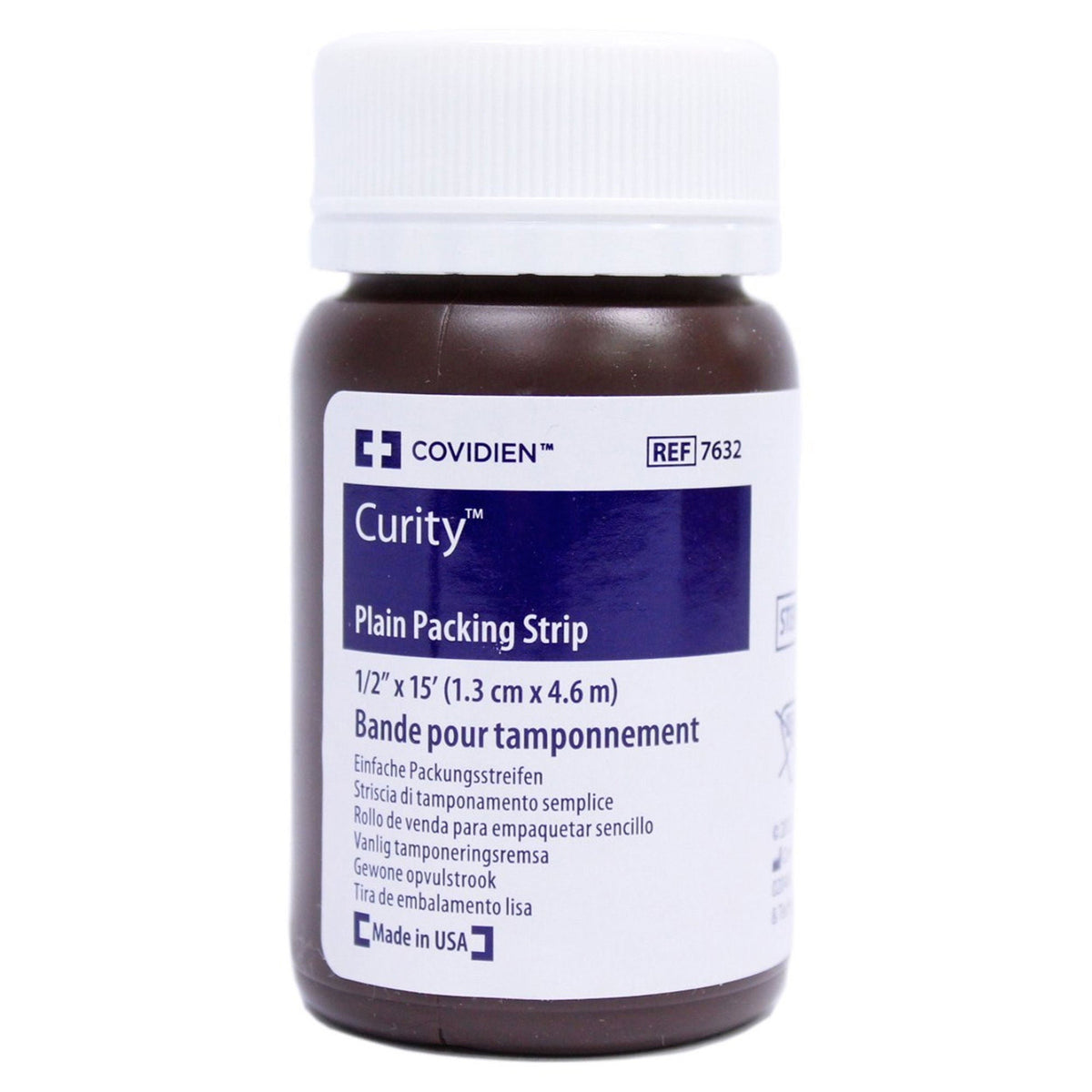 Curity™ Nonimpregnated Wound Packing Strip, 0.5 Inch x 5 Yard, EA/1