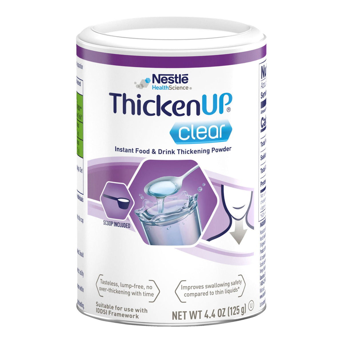 ThickenUp® Clear Food and Beverage Thickener, 4.4 oz. Canister, CS/12