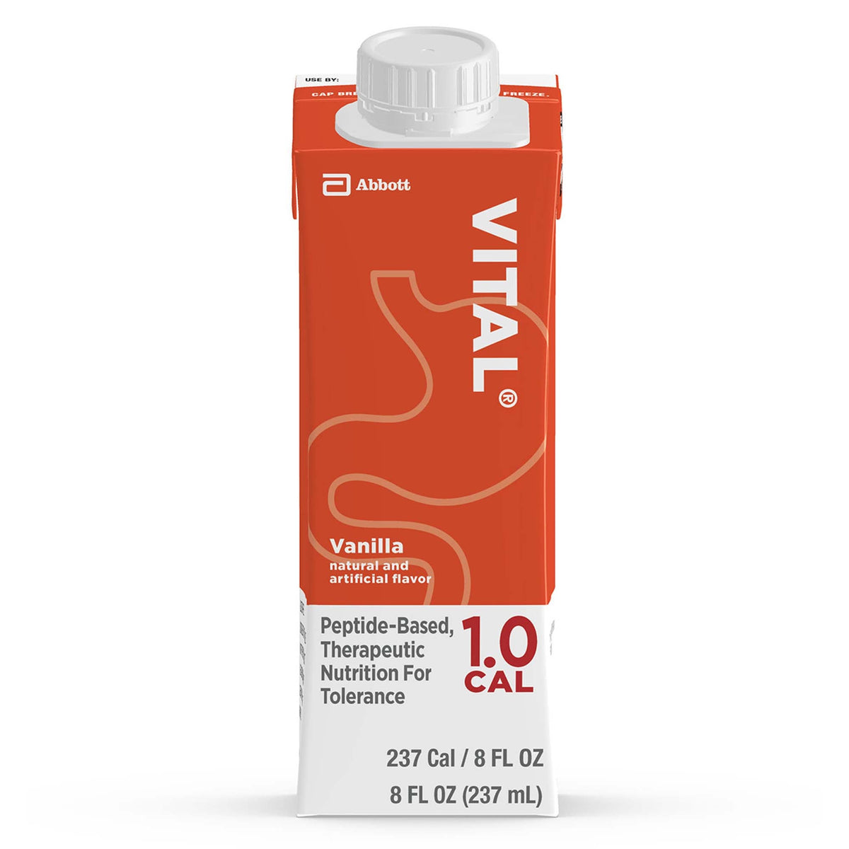 Vital® 1.0 Cal Vanilla Peptide-Based Therapeutic Nutrition for Tolerance, EA/1