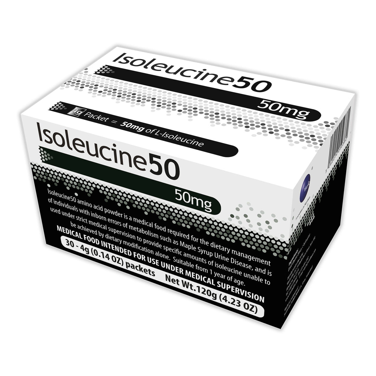 Isoleucine50 Medical Food for use in the Dietary Management of MSUD, EA/1