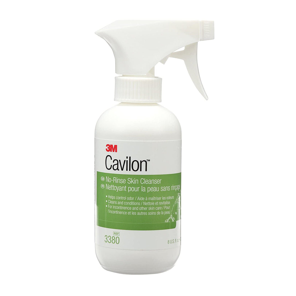 3M™ Cavilon™ Rinse-Free Body Wash, Floral Scent, 8-ounce Pump Bottle, EA/1