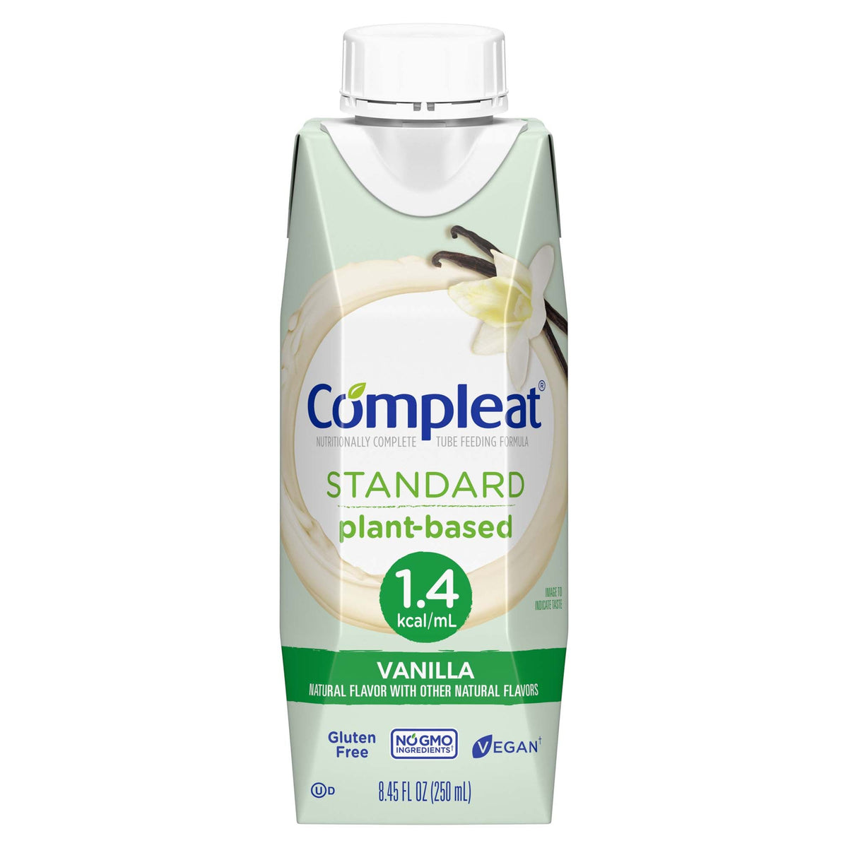 Compleat® Standard 1.4 Plant-Based Tube Feeding Formula, Vanilla, 8.45-oz., EA/1