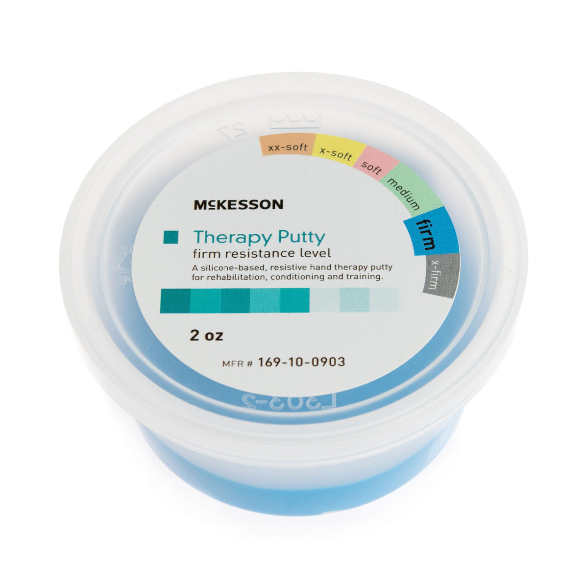 McKesson Therapy Putty, Blue, Firm, 2-ounce Container, EA/1