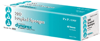 Non-Sterile Sugrical Gauze Sponge 3" x 3", 12-Ply