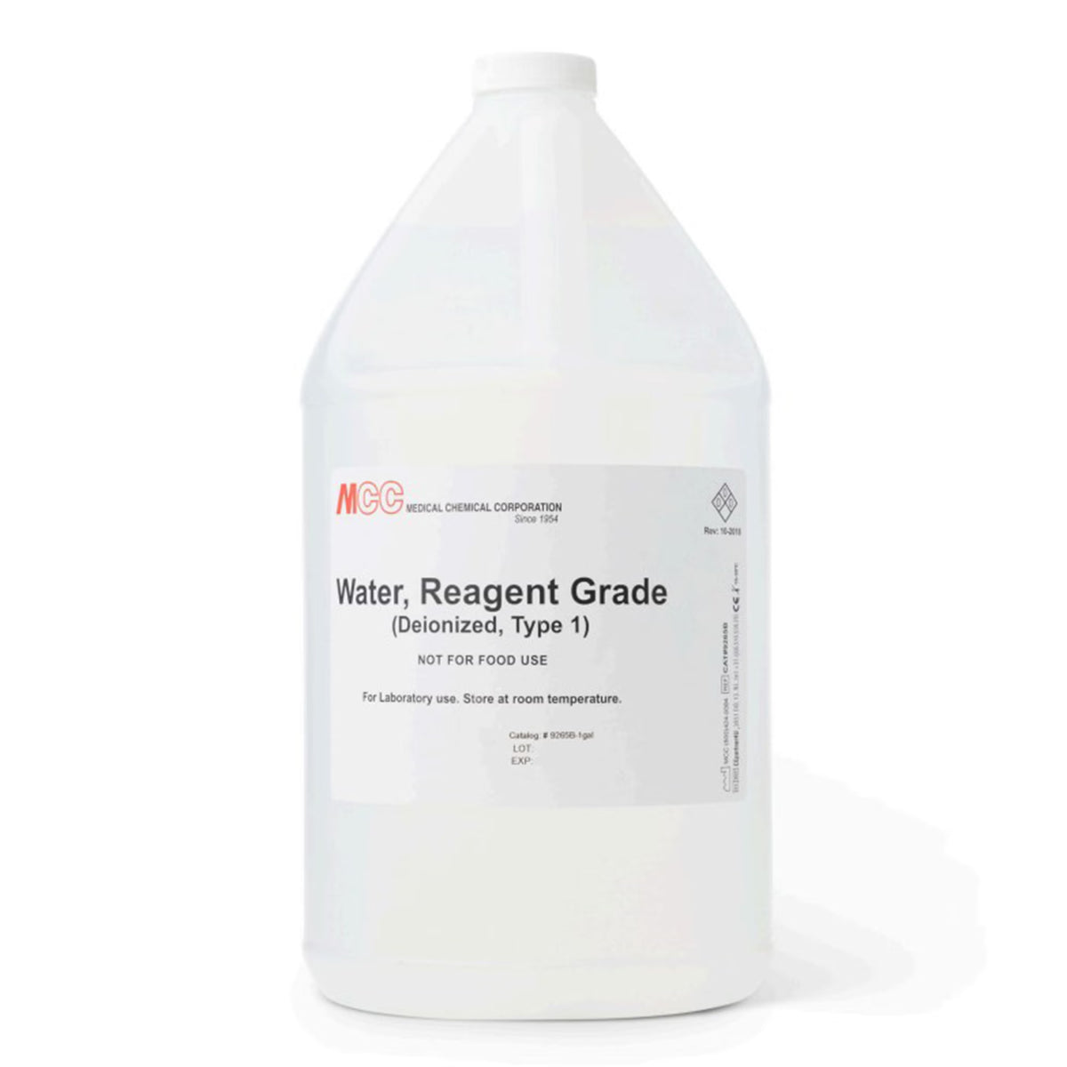 Medical Chemical Deionized Water, 1 gallon