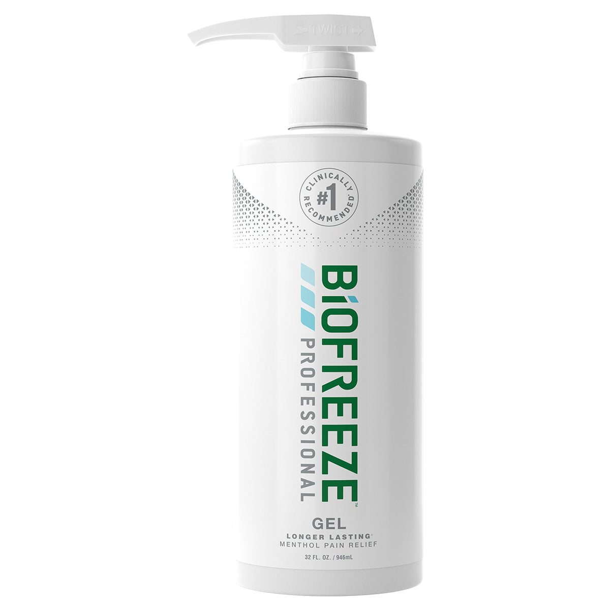 Biofreeze™ Professional 5% Menthol Topical Pain Relief, 32-ounce pump bottle, EA/1