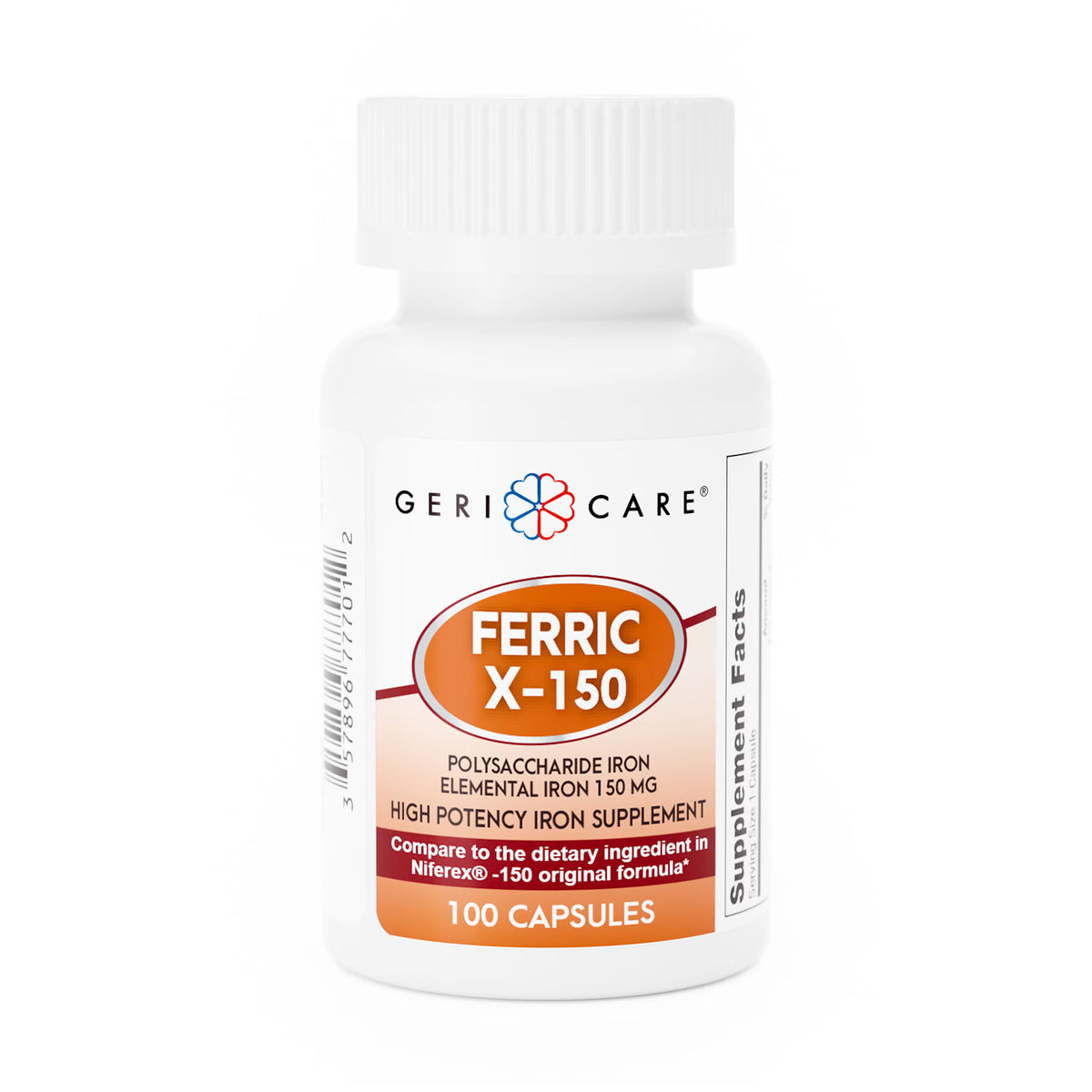 Geri-Care® Iron Mineral Supplement, CS/12