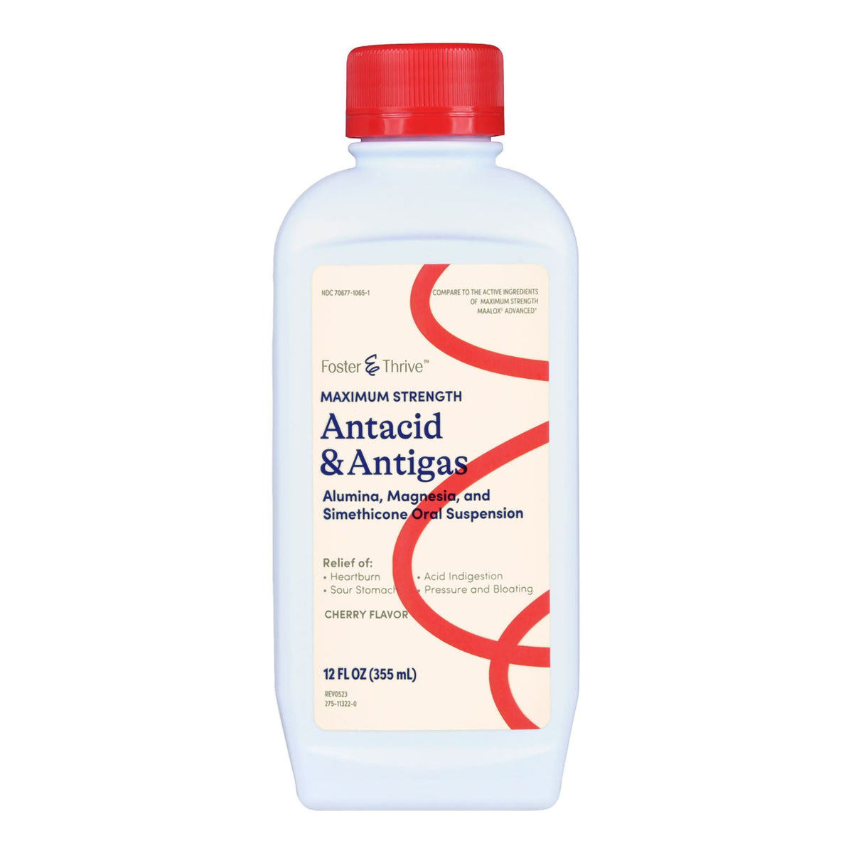 Foster & Thrive™ Max Strength Antacid & Antigas Alumina, Magnesia & Simethicone, EA/1