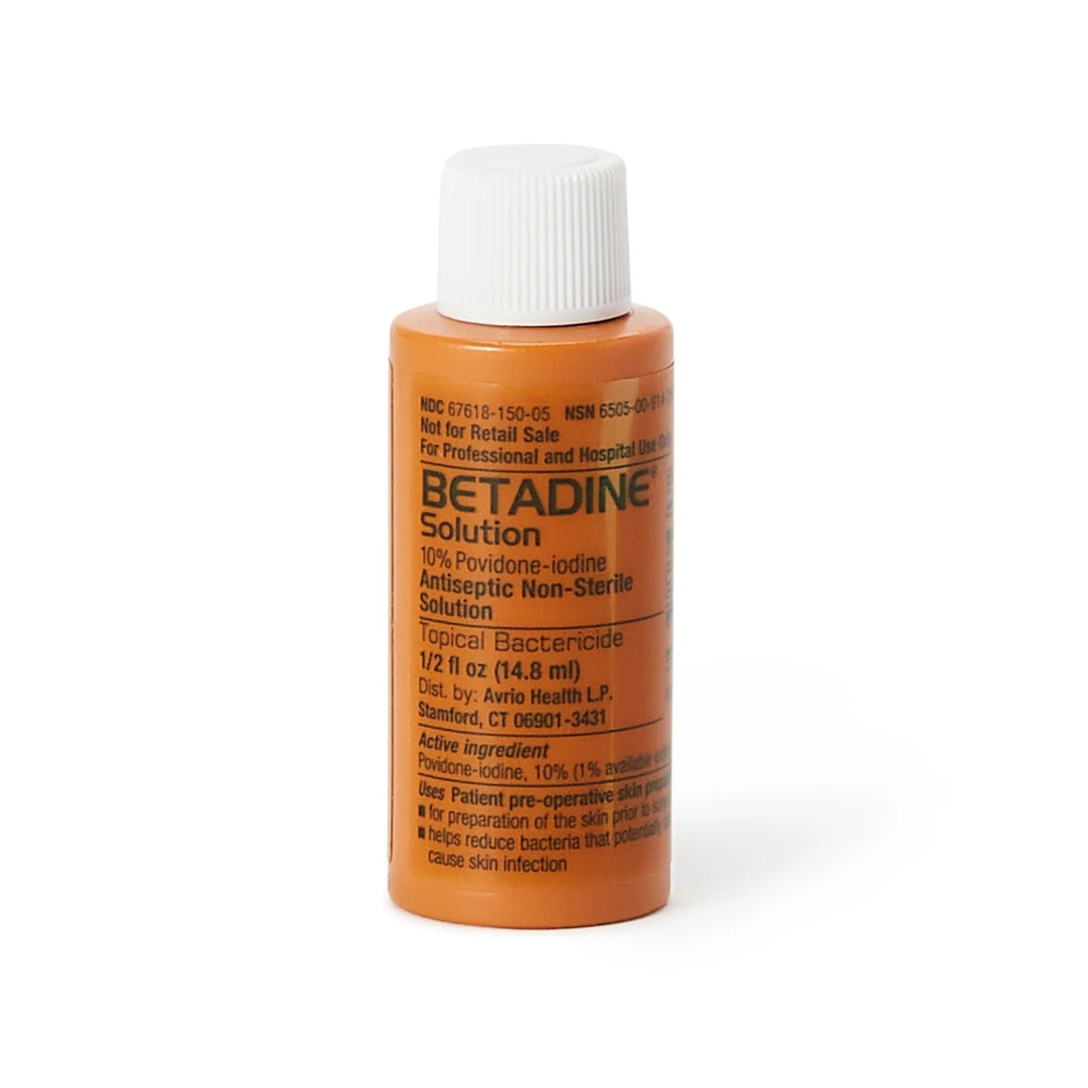 Betadine® 10% Povidone-Iodine First Aid Antiseptic Solution, 1/2-ounce Bottle, EA/1
