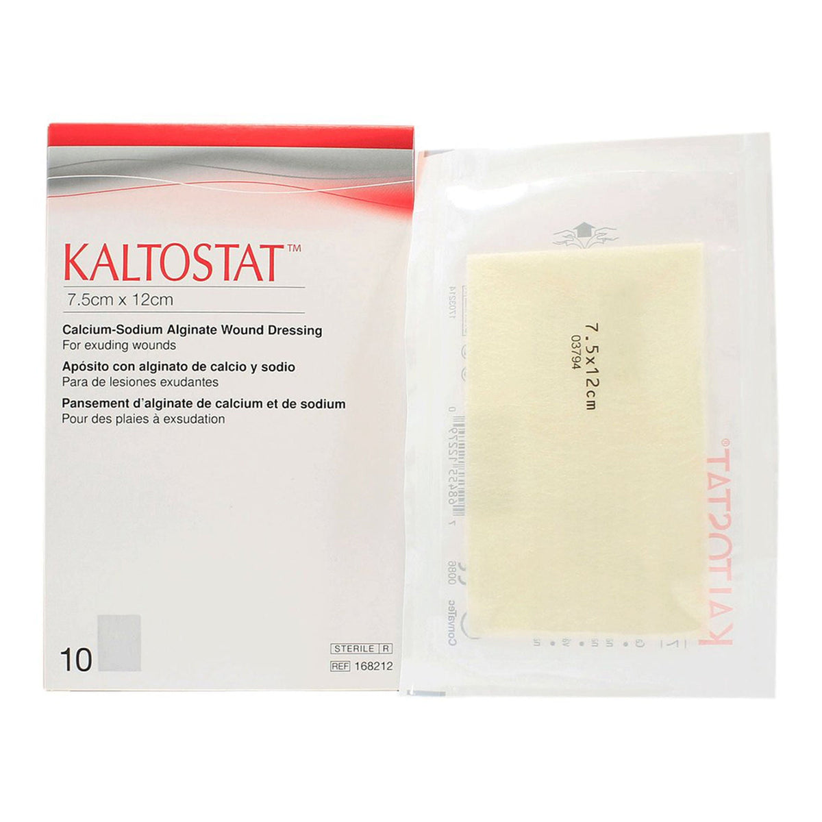 Kaltostat® Calcium Alginate Dressing, 3 x 4.75 Inch, EA/1
