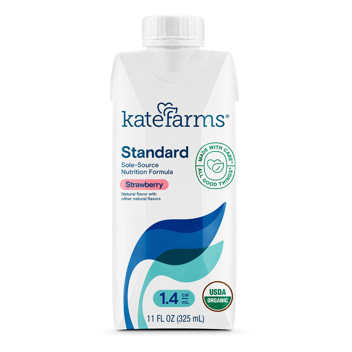 Kate Farms® Standard 1.4 Strawberry Sole-Source Nutrition Formula, 11-oz. carton, EA/1