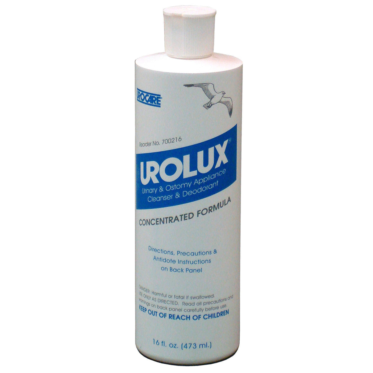 Urolux® Urinary and Ostomy Appliance Cleanser and Deodorant, 16-ounce bottle, CS/12