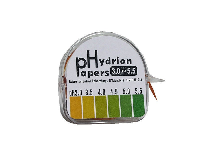Hydrion™ pH Paper in Dispenser, 3.0 to 5.5, EA/1