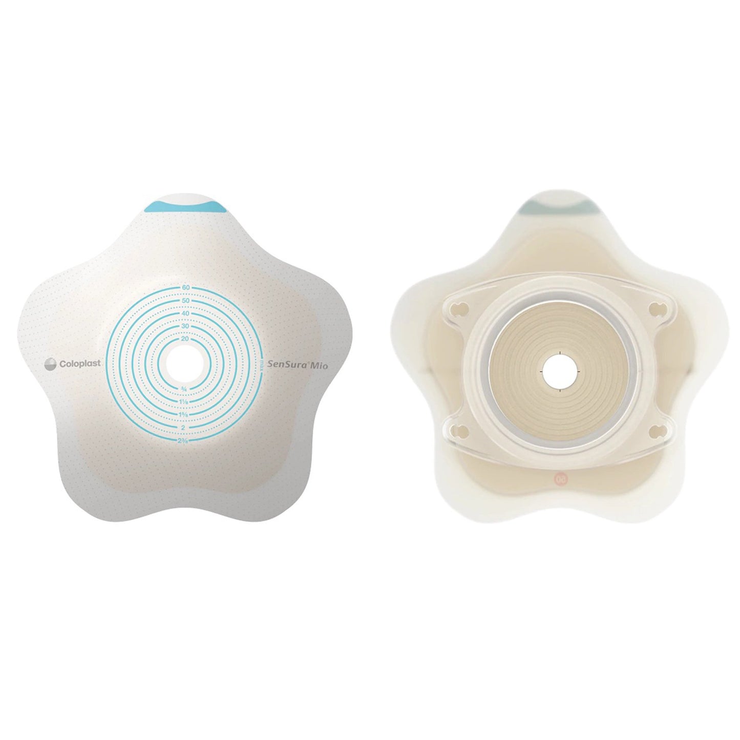 BARRIER, OSTOMY SENSURA MIO CLICK 2PC RED 1 3/8" (5/BX)